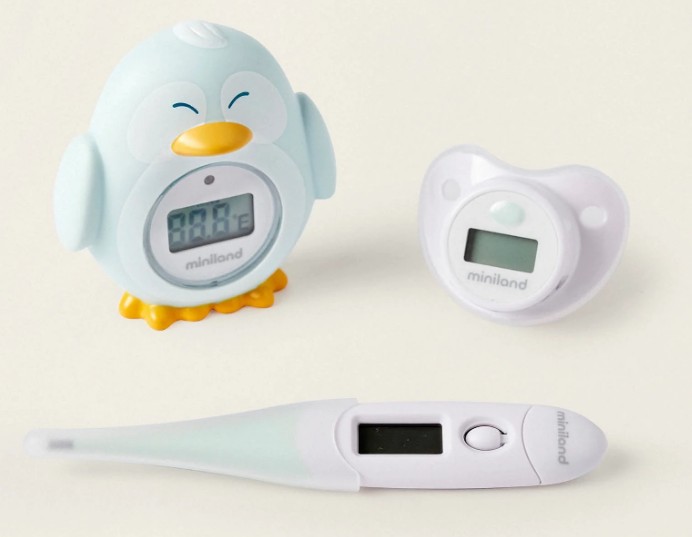 Set 3 Thermometer für Kinder